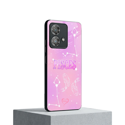 Pisces Aura motorola edge 40 neo 5g mobile cover | shockproof glass phone case