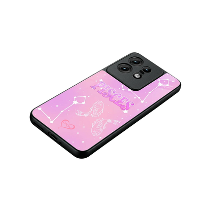 Pisces Aura stylish phone case for motorola edge 50 pro | glossy glass and slim fit