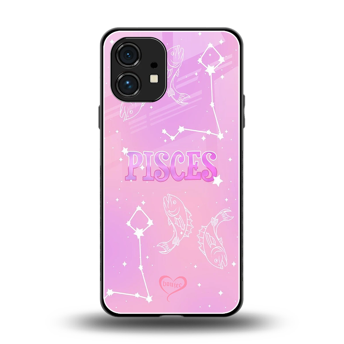 Pisces Aura back phone cover | glass case for nothing phone 1