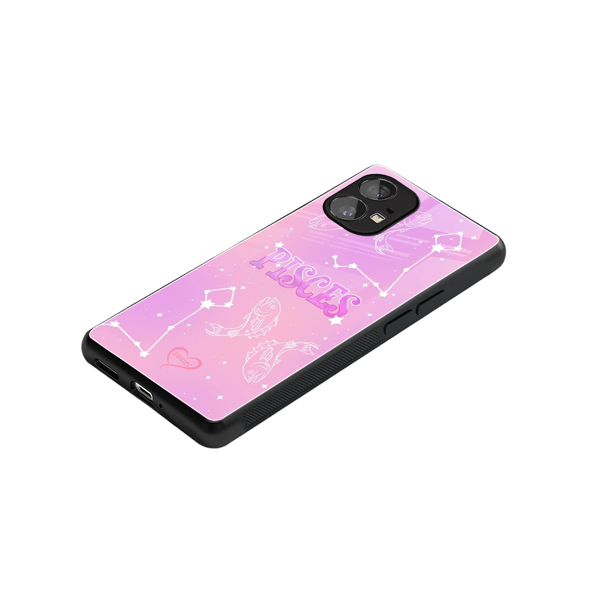 Pisces Aura stylish phone case for nothing phone 1 | glossy glass and slim fit