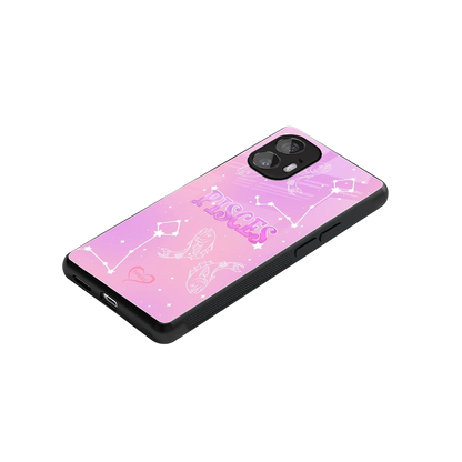 Pisces Aura stylish phone case for nothing phone 2 | glossy glass and slim fit
