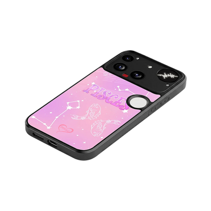 Pisces Aura stylish phone case for nothing phone 3 | glossy glass and slim fit