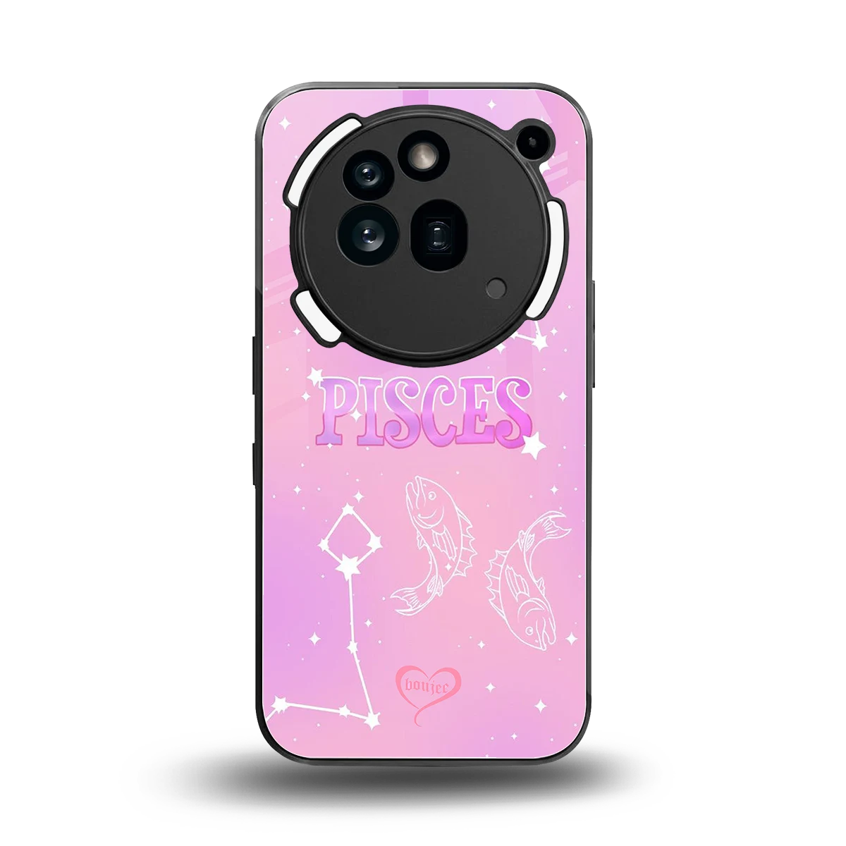 Pisces Aura back phone cover | glass case for nothing phone 3a pro