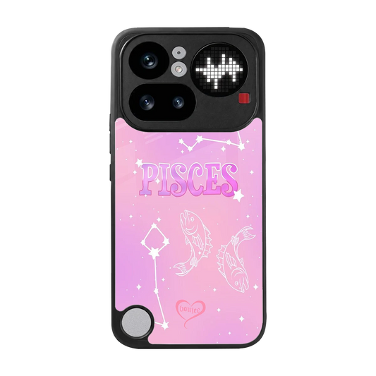Pisces Aura back phone cover | glass case for nothing phone 4a pro