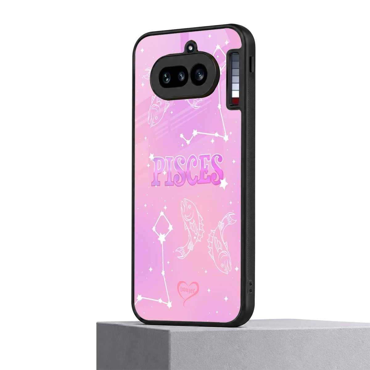 Pisces Aura nothing phone 4a mobile cover | shockproof glass phone case