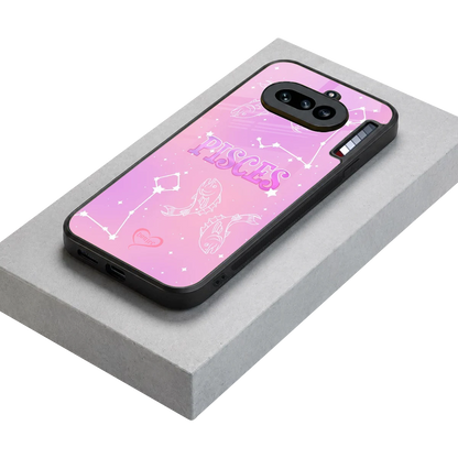 Pisces Aura stylish phone case for nothing phone 4a | glossy glass and slim fit
