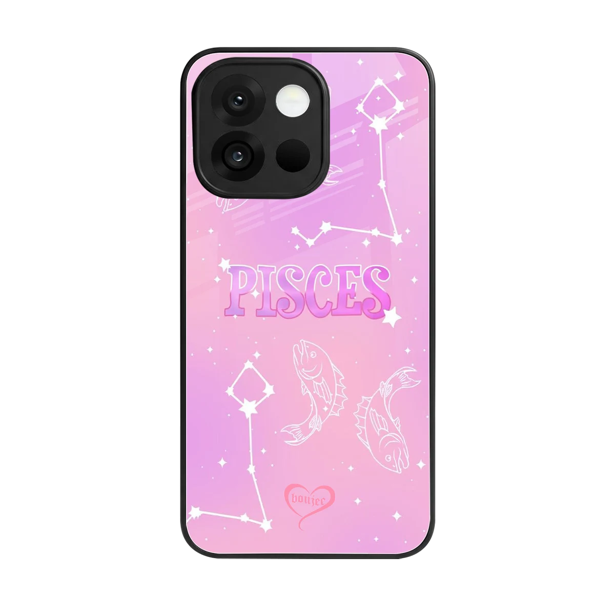 Pisces Aura back phone cover | glass case for oneplus 13s