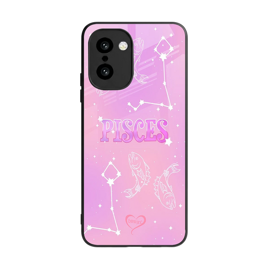 Pisces Aura back phone cover | glass case for oneplus 15r