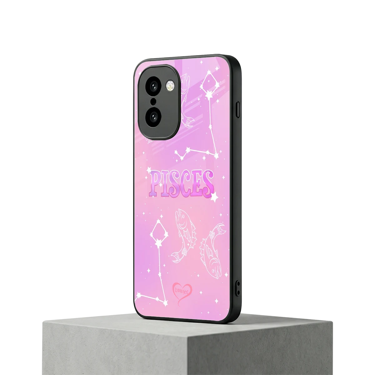 Pisces Aura oneplus 15r mobile cover | shockproof glass phone case