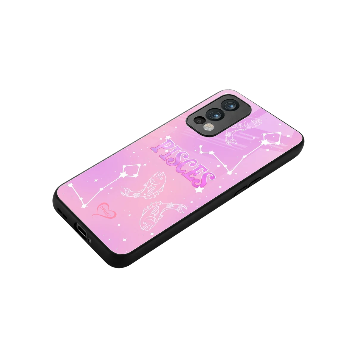 Pisces Aura stylish phone case for oneplus nord 2 | glossy glass and slim fit