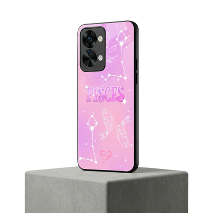 Pisces Aura oneplus nord 2t mobile cover | shockproof glass phone case