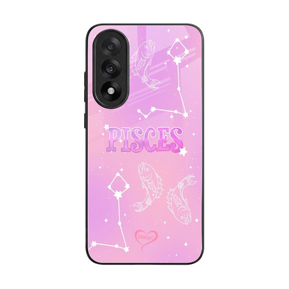 Pisces Aura back phone cover | glass case for oneplus nord 5