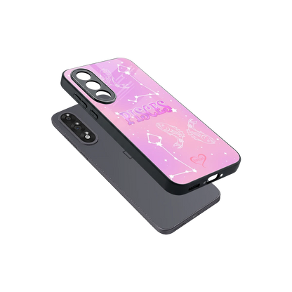 Pisces Aura sleek oneplus nord 5 cover with tempered glass back and TPU edges