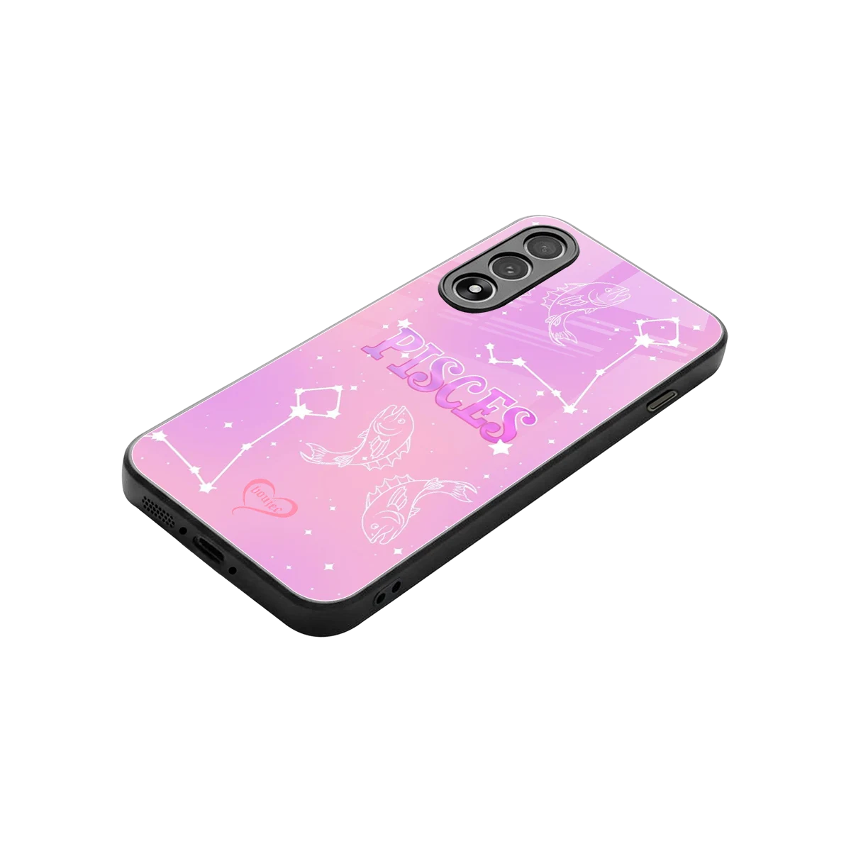 Pisces Aura stylish phone case for oneplus nord 5 | glossy glass and slim fit