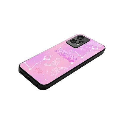 Pisces Aura stylish phone case for oneplus nord ce 2 lite | glossy glass and slim fit