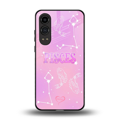 Pisces Aura back phone cover | glass case for oneplus nord ce 4 lite
