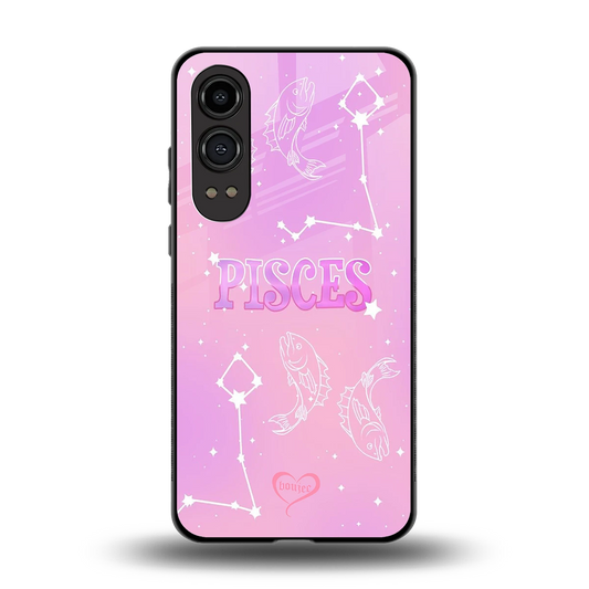 Pisces Aura back phone cover | glass case for oneplus nord ce 4 lite