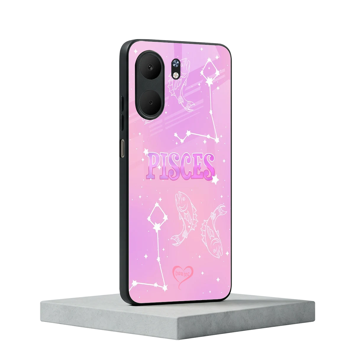 Pisces Aura oppo a5x 5g mobile cover | shockproof glass phone case