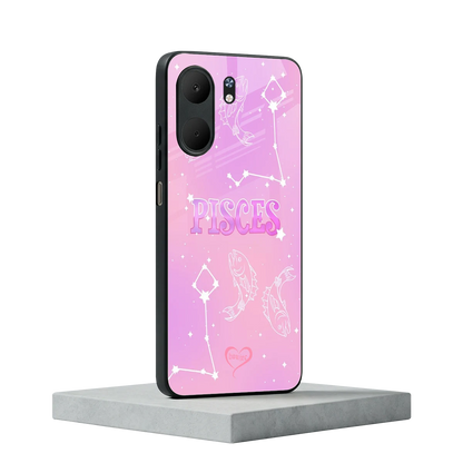 Pisces Aura oppo a5x 5g mobile cover | shockproof glass phone case