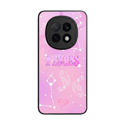 Pisces Aura back phone cover | glass case for oppo f29 pro 5g