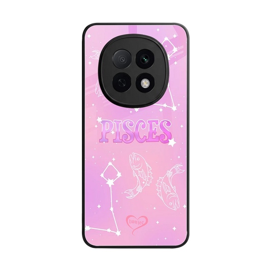 Pisces Aura back phone cover | glass case for oppo f29 pro 5g
