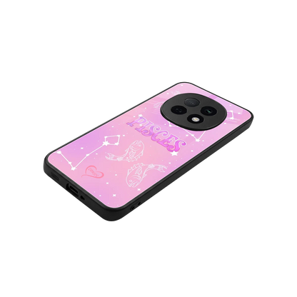 Pisces Aura stylish phone case for oppo f29 pro 5g | glossy glass and slim fit