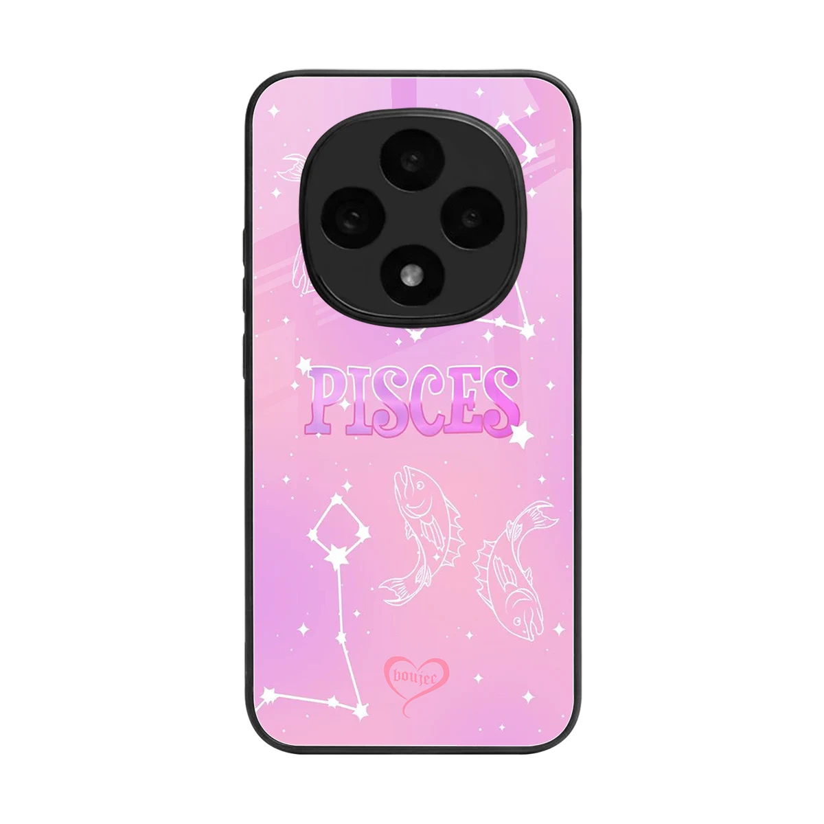 Pisces Aura back phone cover | glass case for oppo f31 pro 5g
