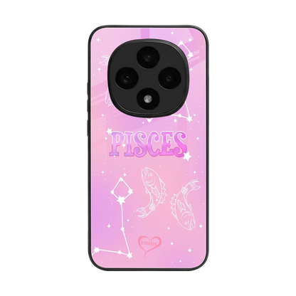 Pisces Aura back phone cover | glass case for oppo f31 pro 5g