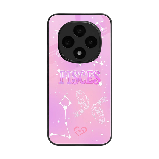 Pisces Aura back phone cover | glass case for oppo f31 pro 5g