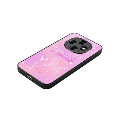 Pisces Aura stylish phone case for oppo f31 pro 5g | glossy glass and slim fit