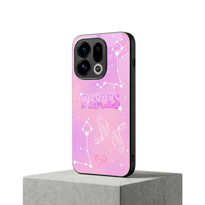 Pisces Aura oppo find x9 mobile cover | shockproof glass phone case