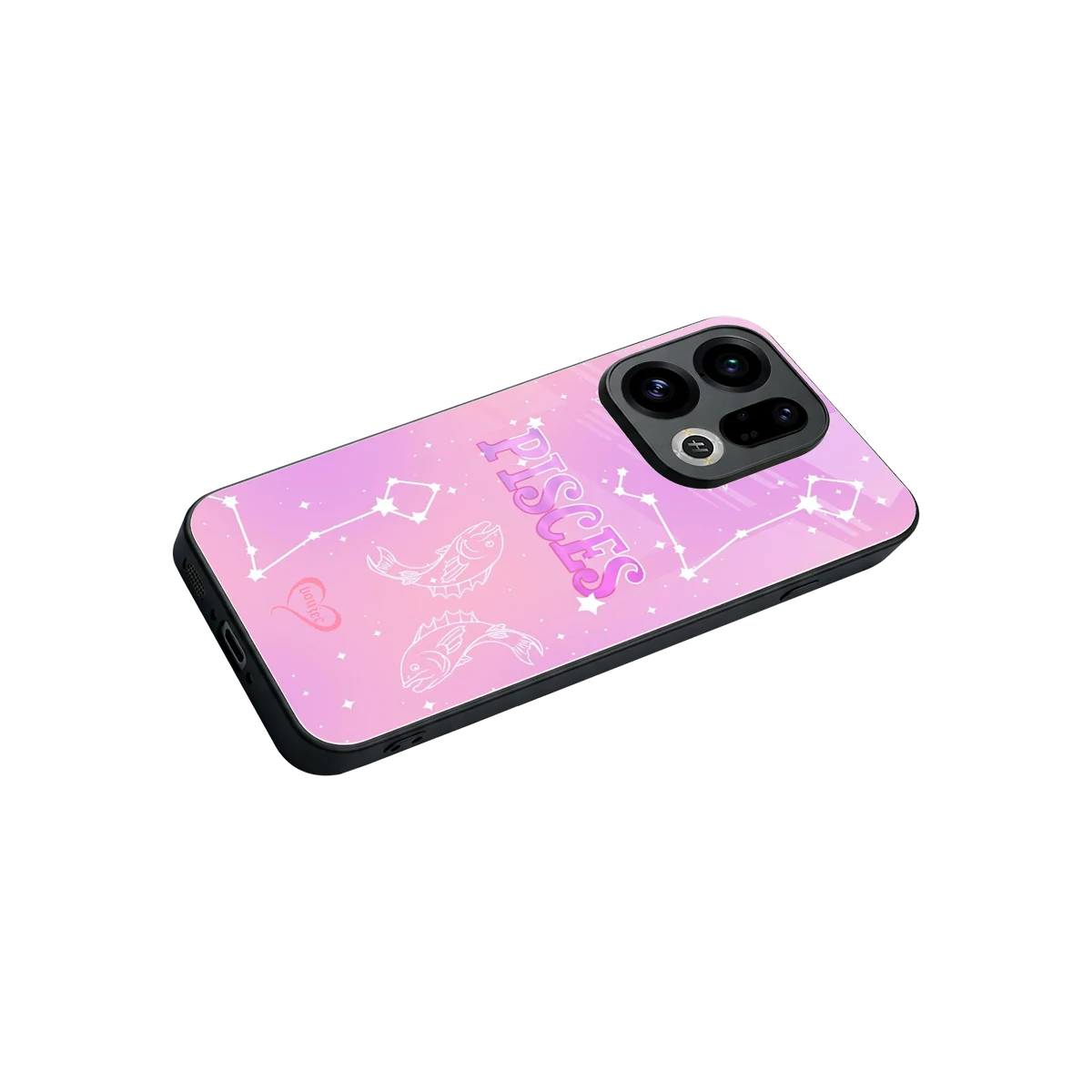 Pisces Aura stylish phone case for oppo find x9 | glossy glass and slim fit