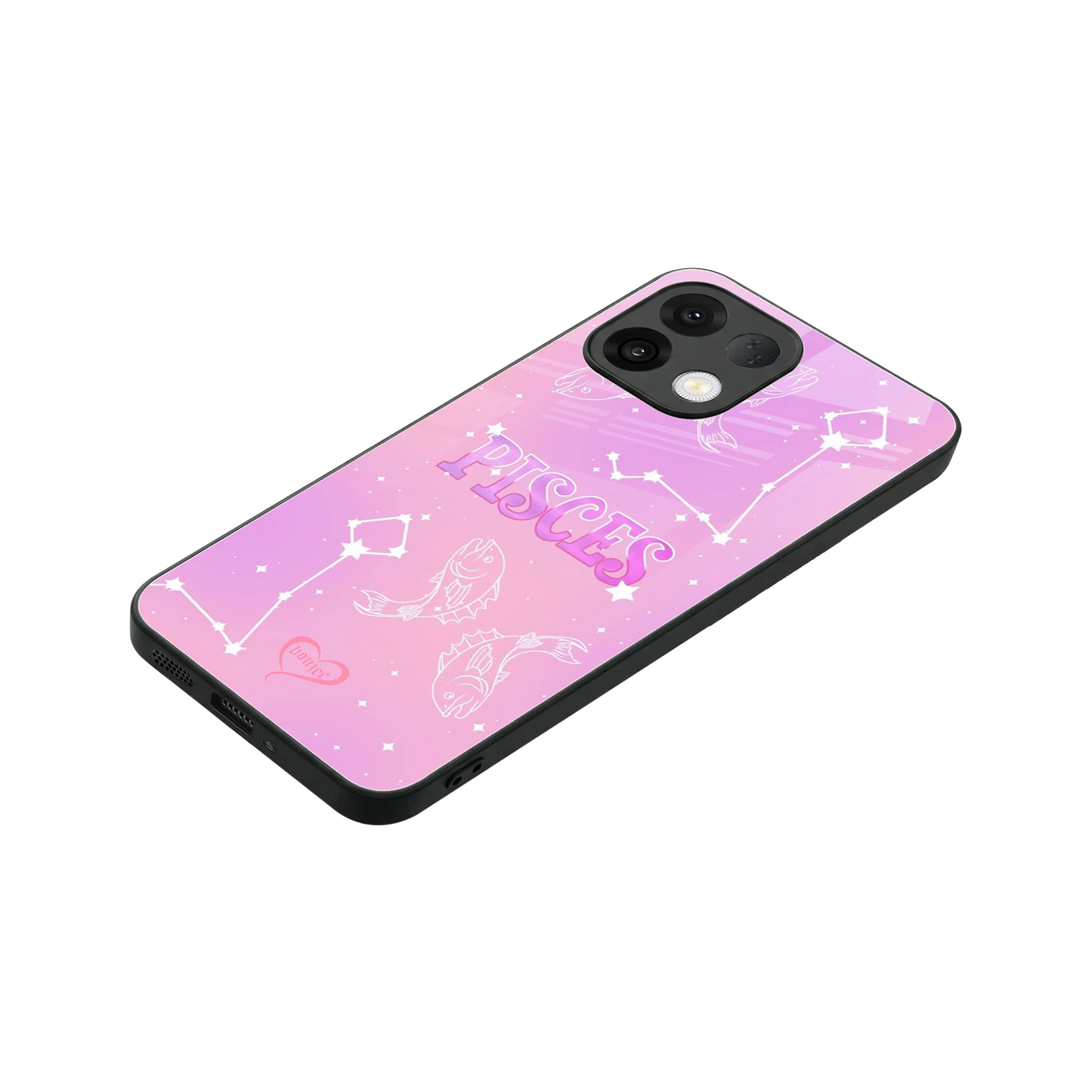 Pisces Aura stylish phone case for oppo k13 5g | glossy glass and slim fit