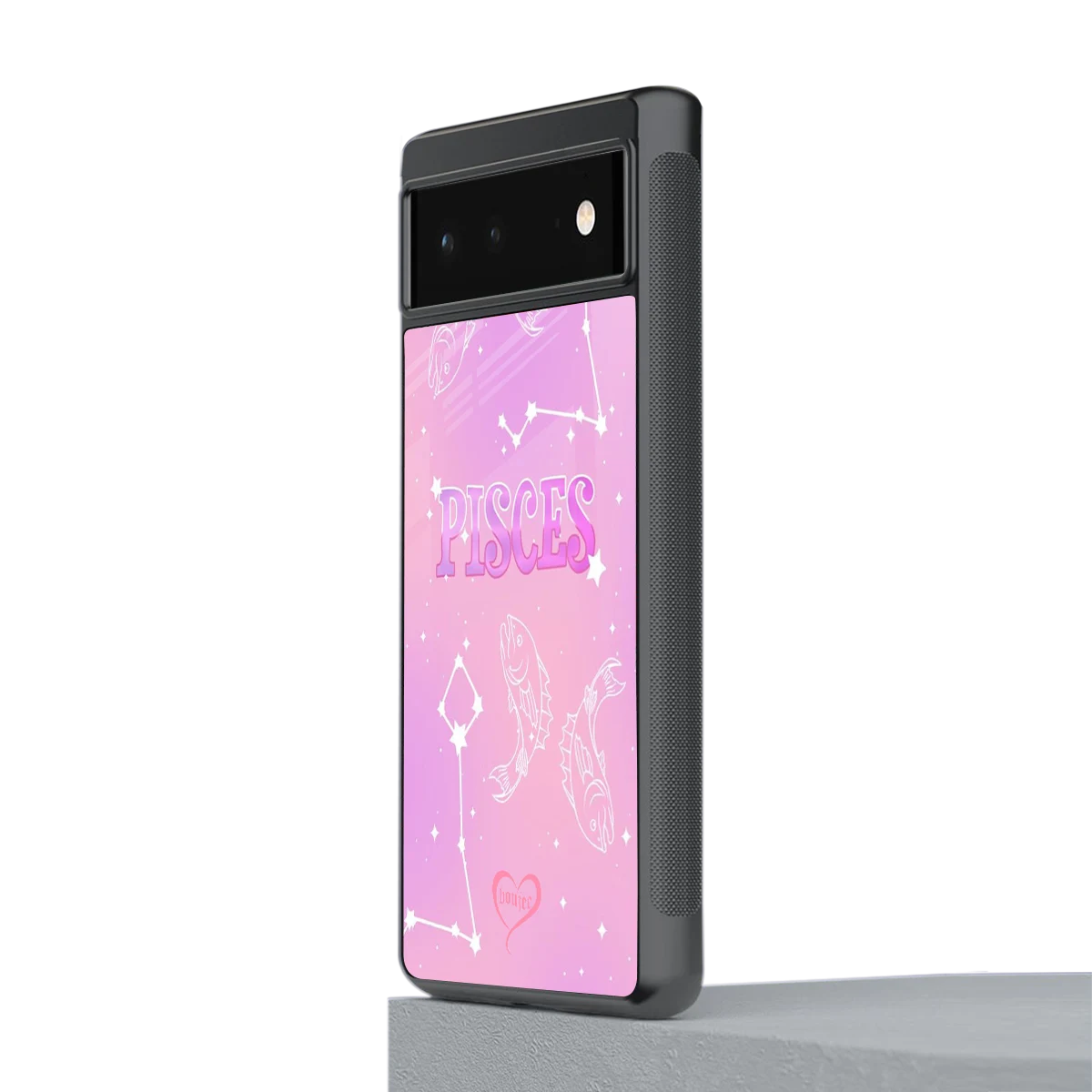 Pisces Aura stylish phone case for google pixel 6 | glossy glass and slim fit