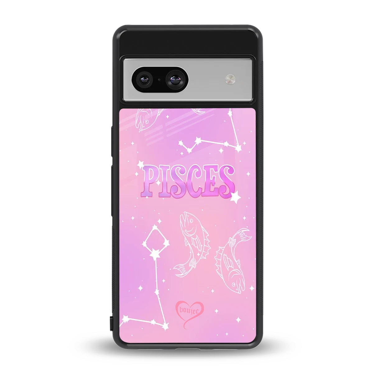 Pisces Aura back phone cover | glass case for google pixel 7