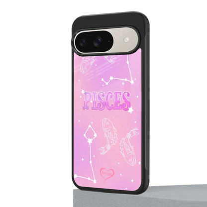 Pisces Aura google pixel 9 mobile cover | shockproof glass phone case