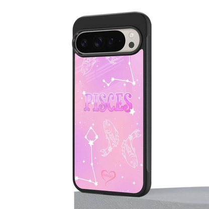 Pisces Aura google pixel 9 pro mobile cover | shockproof glass phone case