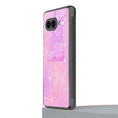 Pisces Aura google pixel 9a mobile cover | shockproof glass phone case