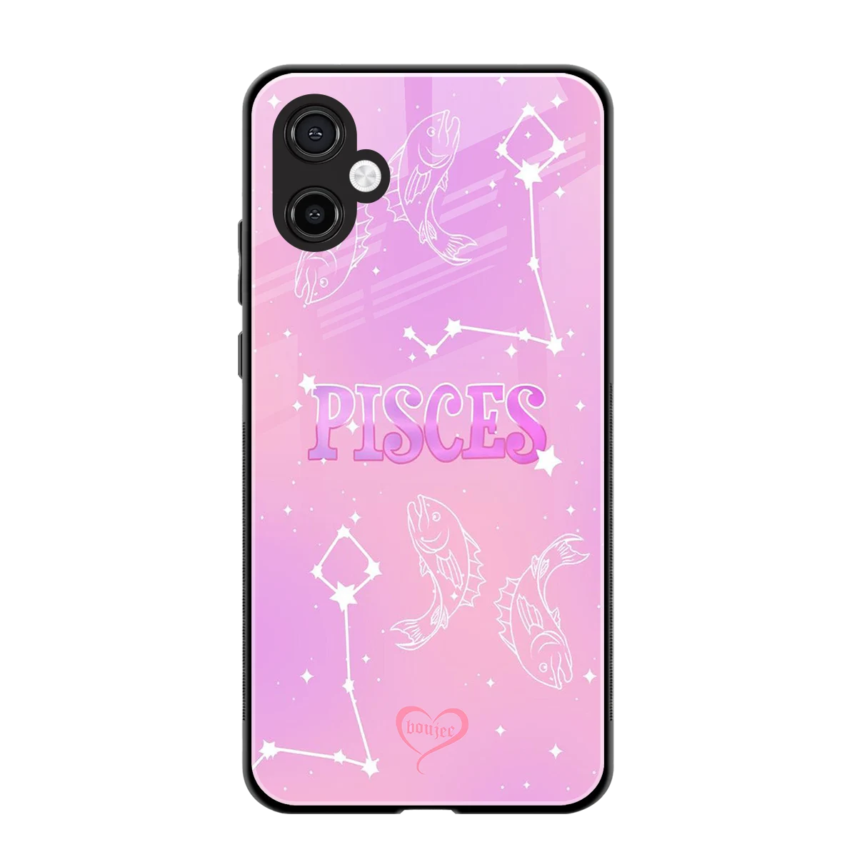 Pisces Aura back phone cover | glass case for samsung galaxy a06 5g