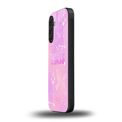 Pisces Aura samsung galaxy a14 5g mobile cover | shockproof glass phone case