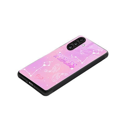 Pisces Aura stylish phone case for samsung galaxy a36 5g | glossy glass and slim fit