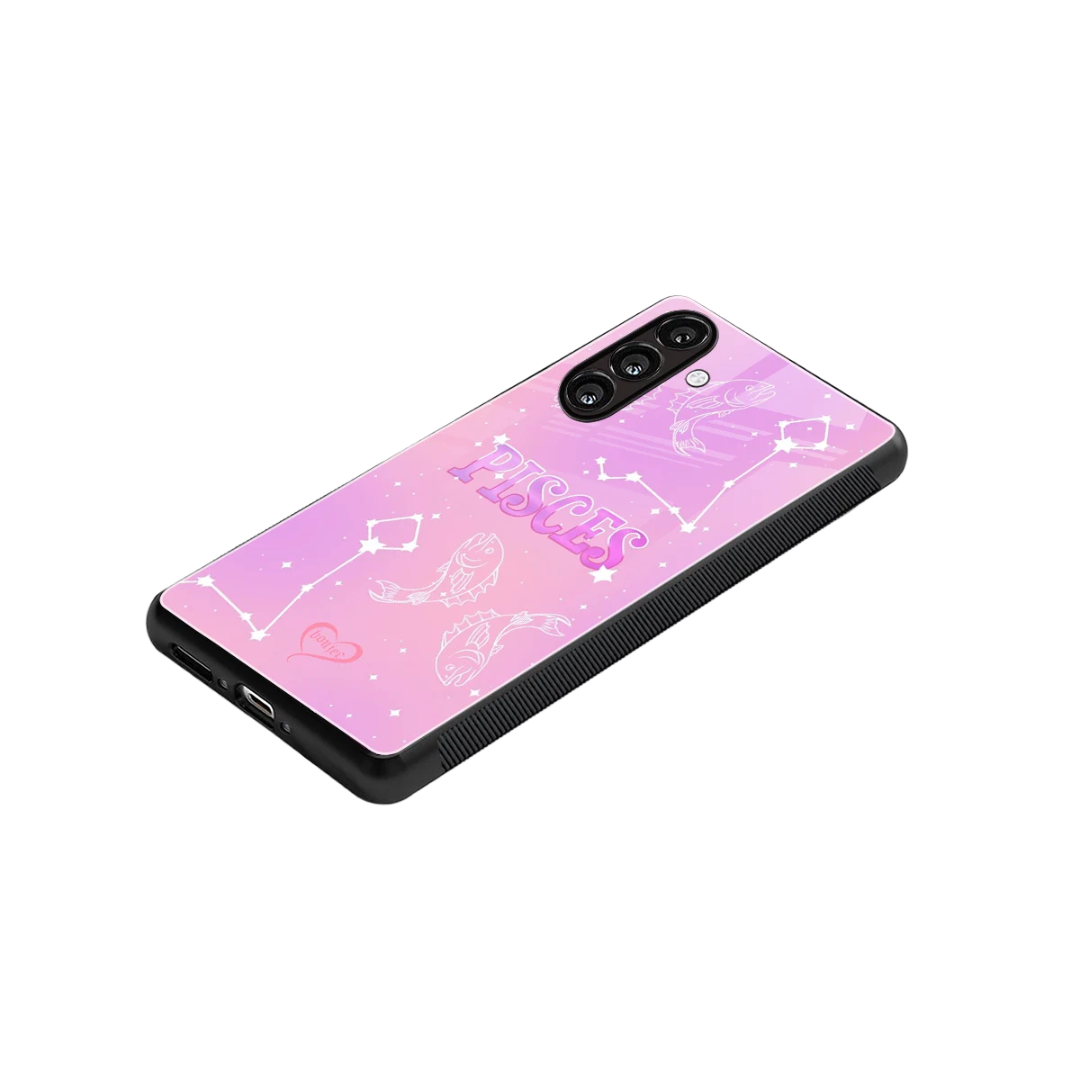 Pisces Aura stylish phone case for samsung galaxy a14 5g | glossy glass and slim fit