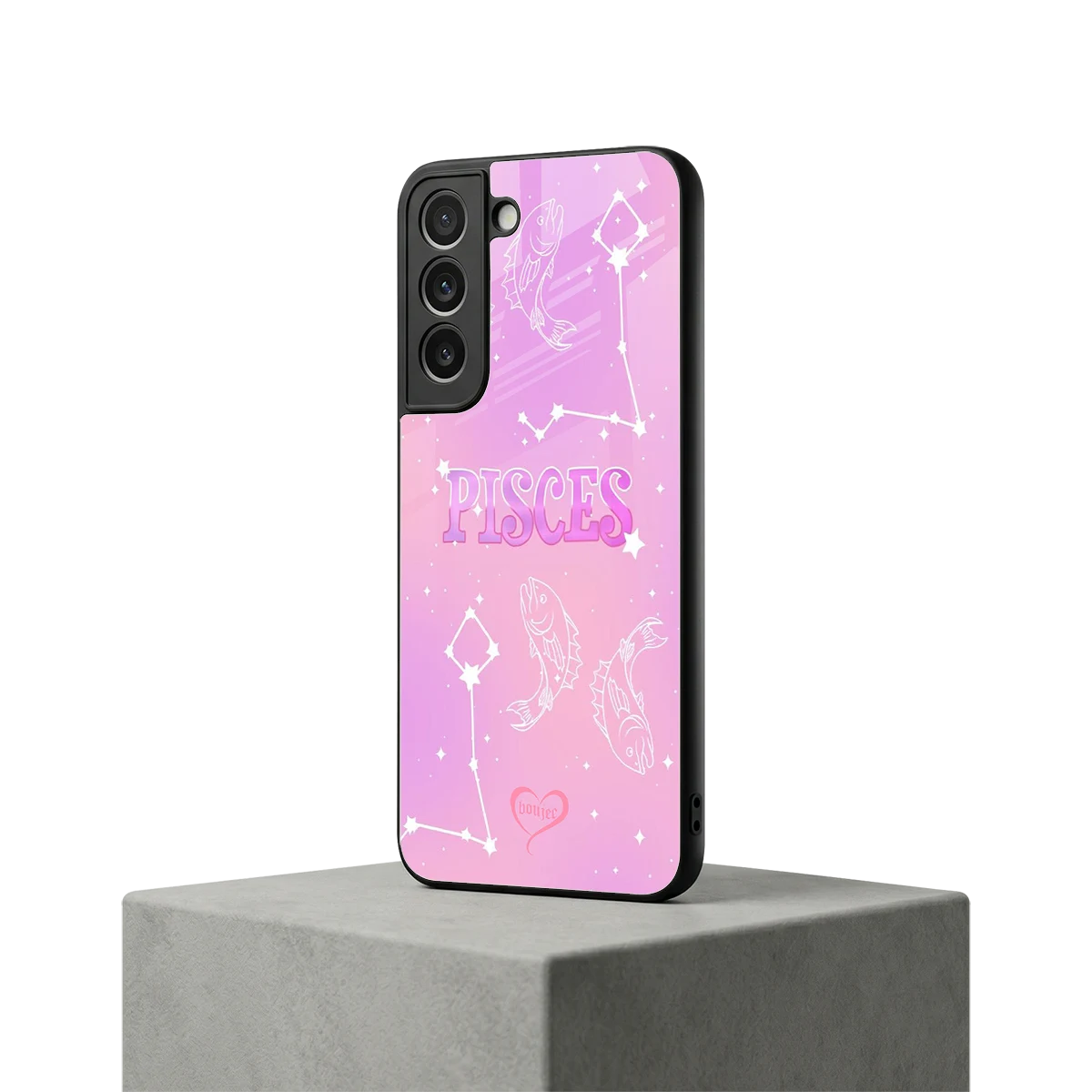 Pisces Aura samsung galaxy s22 mobile cover | shockproof glass phone case