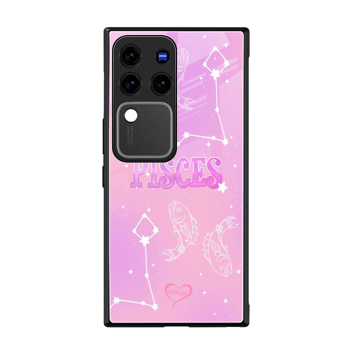 Pisces Aura back phone cover | glass case forvivo v30 pro