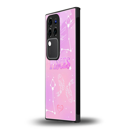 Pisces Auravivo v30 pro mobile cover | shockproof glass phone case