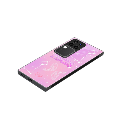 Pisces Aura stylish phone case forvivo v30 pro | glossy glass and slim fit
