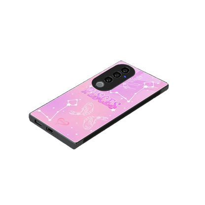 Pisces Aura stylish phone case for vivo v40 pro | glossy glass and slim fit