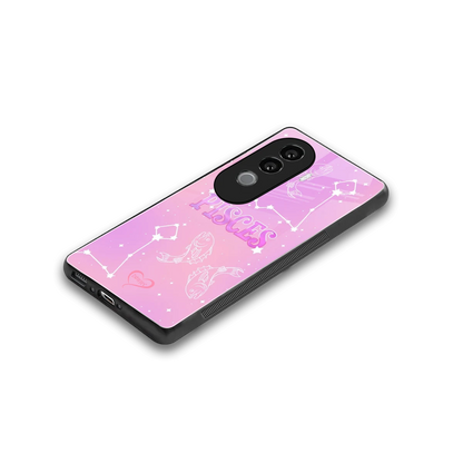 Pisces Aura stylish phone case for vivo v40e | glossy glass and slim fit
