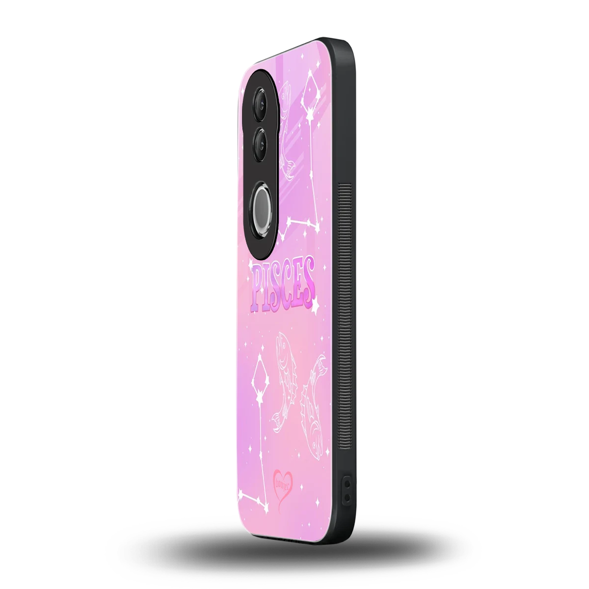 Pisces Aura vivo v50 mobile cover | shockproof glass phone case