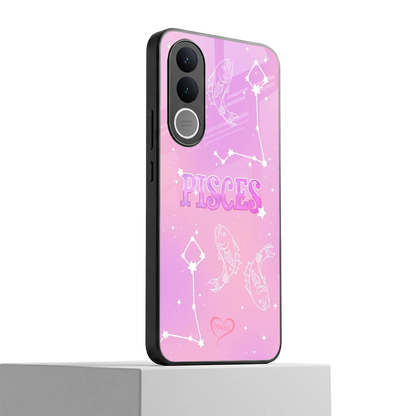 Pisces Aura vivo v70 fe mobile cover | shockproof glass phone case